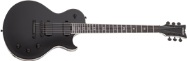 	Schecter DIAMOND SERIES Solo-II SLS Evil Twin Satin Black 6-String Electric Guitar